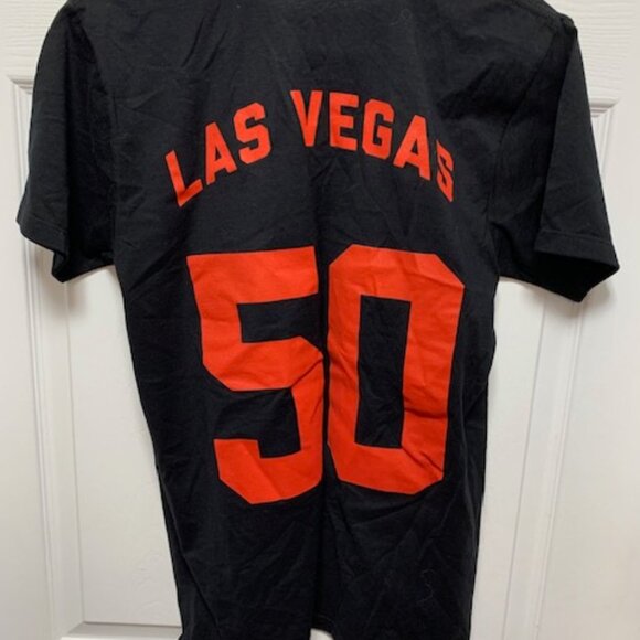 ROLLING STONES   BAND  50 TH  VEGAS TEE - Picture 2 of 2